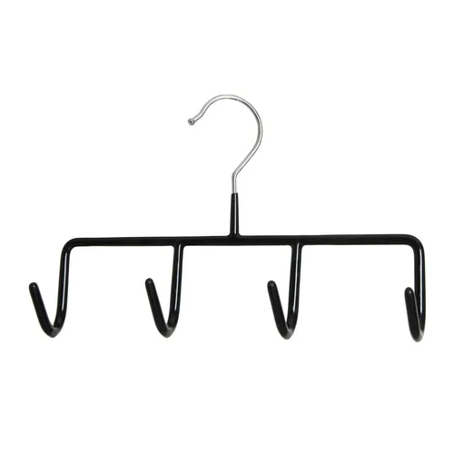 Gürtelbügel Garderobenbügel Kleiderbügel Schals Tücher Garderobe 4 Haken NEU