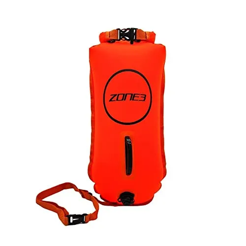 ZONE3 Neon Schwimmboje, Farbe 0, 28l in orange von ZONE3