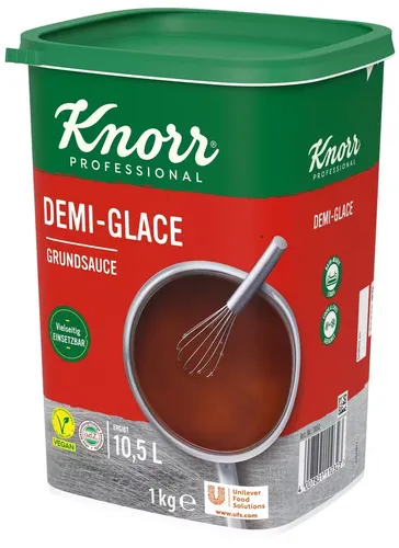Knorr Demiglace Braune Grundsauce Großpackung 1000g