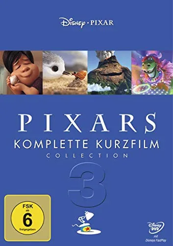 Pixars komplette Kurzfilm Collection 3.Tl.3,1 DVD