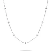 Tamaris Kette TJ-0559-N-45 Edelstahl 89196313 - Edelstahlkette von Tamaris in elegantem Silber, langlebig und hypoallergen für täglichen Tragekomfort.