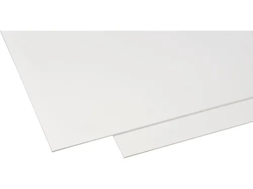 Gutta Hartschaumplatte 50 x 50 cm, 3 mm, weiß  Hartschaumplatte