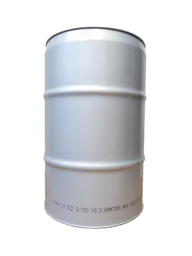 Liter Blechfass Stahlfass Fass Garagenfass ?lfass NEU Farbe: SILBER 60