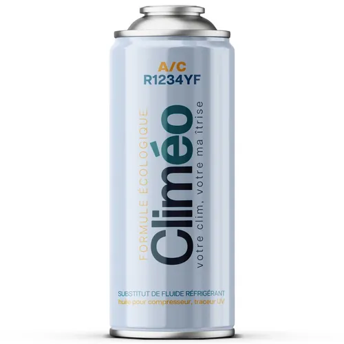 CLIMÉO R1234yf Ersatz Nachfüllset entspricht 680g Gas Dichtmittel Auto ab 2017