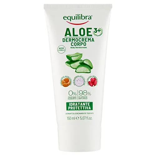 Aloe Crema Corpo Nutriente, Protettiva, Tonificante - Equilibra