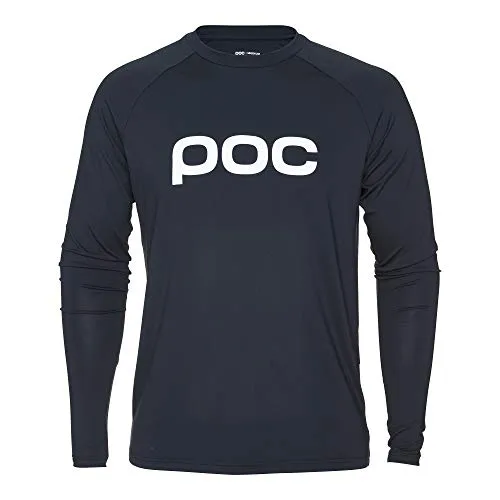 POC Reform Enduro LS Herren Bikeshirt - Schwarz - XL - Fahrradbekleidung mit langem Arm, optimaler Komfort und Atmungsaktivität für anspruchsvolle Mountainbike-Touren.