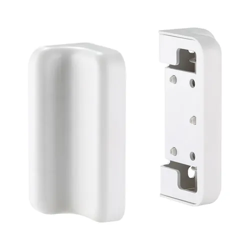 InLine Slatwall Befestigungswinkel für Wandhalterung Panel, weiss 2er-Set