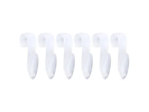 Wellgro Kleiderhaken 6x Rundheizkörperhaken - Top Qualität MADE IN GERMANY