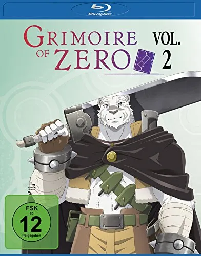 Grimoire of Zero Vol. 2 [Blu-ray] - Fantasy-Anime auf Blu-ray, aufregende Abenteuer mit einer einzigartigen Geschichte, freigegeben ab 12 Jahren.