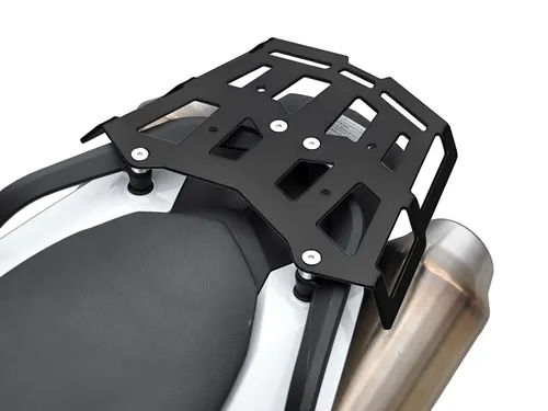 ZIEGER Gepäckbrücke für KTM 990 SM/SMR/SMT (08-10/08-14) - Robuste Gepäckbrücke aus pulverbeschichtetem Aluminium, leicht zu montieren. Ideal für zusätzlichen Stauraum auf deinem Motorrad.