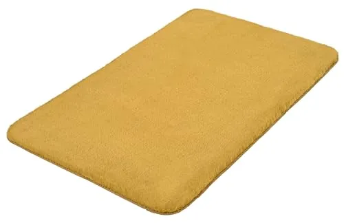 Kleine Wolke Badteppich Cony, 70x120 cm, Goldgelb in gold von Kleine Wolke