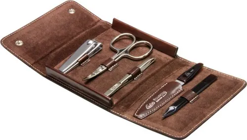 Erbe Collection Houston Maniküre Druckknopf-Etui Maniküre-Set 9445