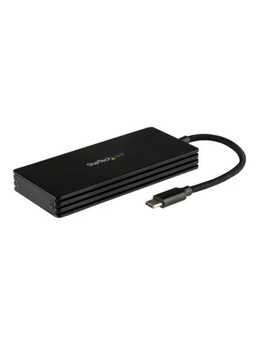StarTech.com M.2 SSD Enclosure - Tragbares USB 3.1 Gehäuse - Festplatten Zubehör, tragbares M.2-Gehäuse mit USB-C, ideal für schnelle Datenübertragung und einfache Erweiterung des Speicherplatzes.