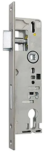 Einsteckschloss 13 mm Riegel - Edelstahl V2A - Einsteckschloss 13 mm Riegel mit 30 mm Dornmaß, hochwertige Edelstahl V2A Verarbeitung für maximale Sicherheit. Ideal für Holz- und Glastüren, einfach zu installieren.