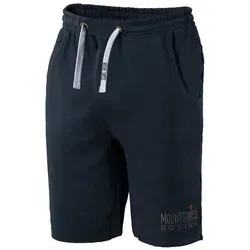 Mount Swiss Herren Shorts 5XL Dunkelblau - Bequeme Activewear - Activewear-Shorts für Herren, aus 100% Baumwolle, atmungsaktiv und ideal für Sport oder Freizeit. Elastischer Bund mit Kordelzug für perfekten Sitz und hohe Bewegungsfreiheit.