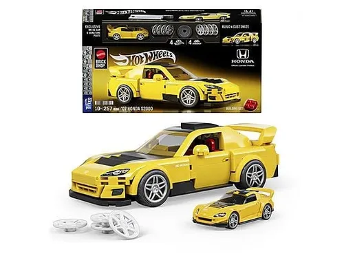 Mattel Brick Shop Hot Wheels Speed Serie Bauset – '07 Honda S2000