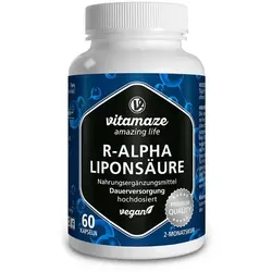 R-Alpha-Liponsäure 200 mg hochdosiert vegan Kapseln