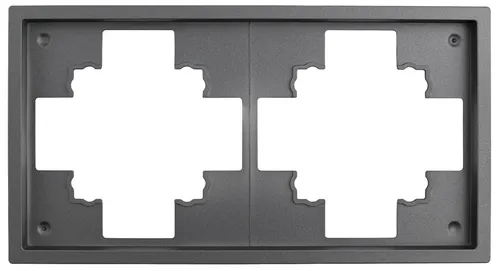 ETT1535359 Rahmen McPower Shallow 2-fach, anthrazit