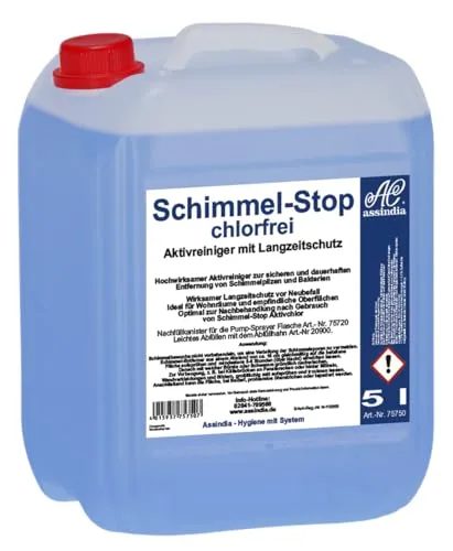 Assindia Schimmel-Stop Schimmelentferner chlorfrei 5l
