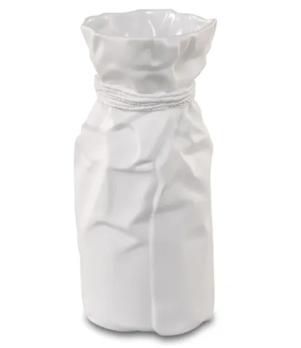 Goebel Kaiser Porzellan Vase 20 cm - Papyrus Weiß - Vase aus Biskuitporzellan in edlem Weiß, handgefertigt mit filigranen Formen. Ideal für die stilvolle Präsentation von Blumen und ein einzigartiges Deko-Highlight.