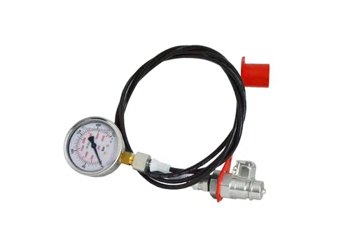 Hydrauliktester Druckprüfer Manometer 250bar mit Messschlauch und Steckkupplung