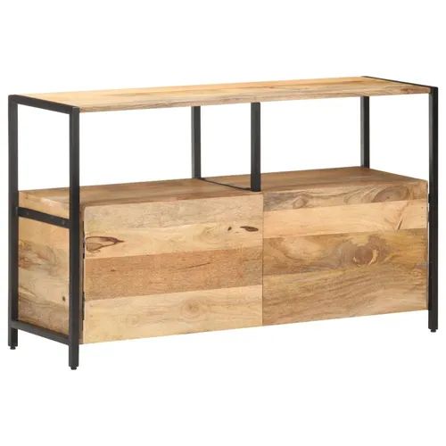 Sideboard 110x35x65 cm Massivholz Mango
