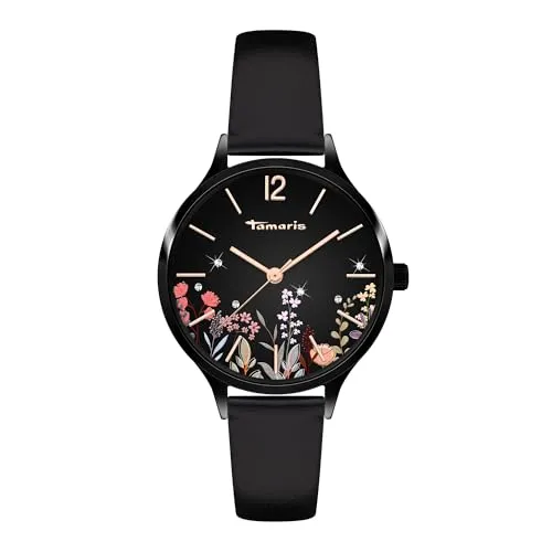 Tamaris Quarzuhr Echtleder von Tamaris