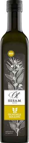 Sesamöl 500 ml nativ und kaltgepresst von Ölmühle Solling
