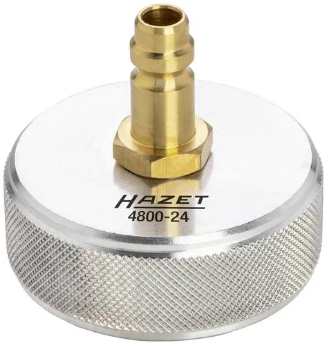 Hazet Kühleradapter 4800-24 - Kühleradapter für BMW-Modelle, ideal zum Prüfen von Undichtigkeiten in Kühlsystemen. Exakt abgestimmte Gewinde und Made in Germany für höchste Qualität.