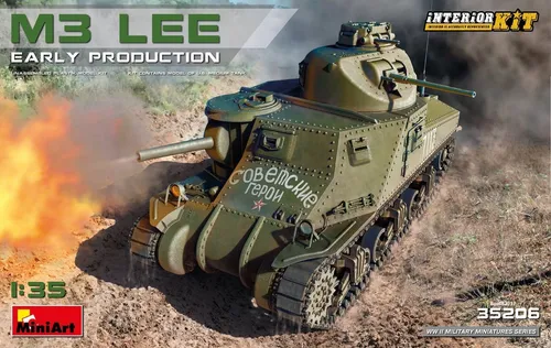 Mini Art 35206 M3 Lee early prod. mit Innenausstattung 1:35
