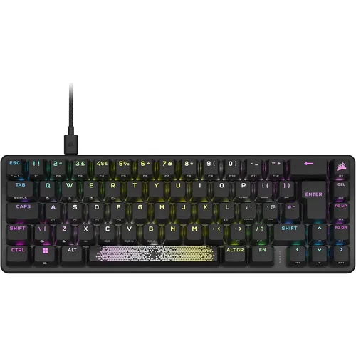 CORSAIR K65 PRO MINI RGB - 65% Opto-Mechanical Gaming-Tastatur, blitzschnelle Eingaben und robuste PBT-Tastenkappen für ultimatives Gameplay