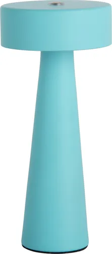 Leitmotiv Tischleuchte Mini LED Ring in türkis von Present Time