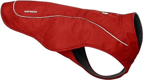 RUFFWEAR Overcoat Jacket - Abriebfester Hundemantel für kaltes Wetter - Winterjacken & Wintermäntel für Hunde, mit Fleecefutter für optimale Wärme und Bewegungsfreiheit, ideal für Herbst- und Winterwanderungen.