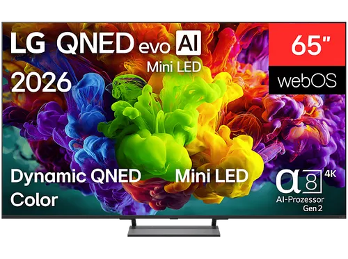 LG 65QNED93B6A QNED evo TV (Flat, 65 Zoll / 163,9 cm, UHD 4K, SMART TV)