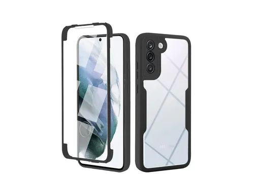 betterfon Handyhülle für Samsung Galaxy S22+ 2-teiliges 360° TPU Schutzcase, 2-teiliges 360 Grad Case mit Rundumschutz und Displayschutz
