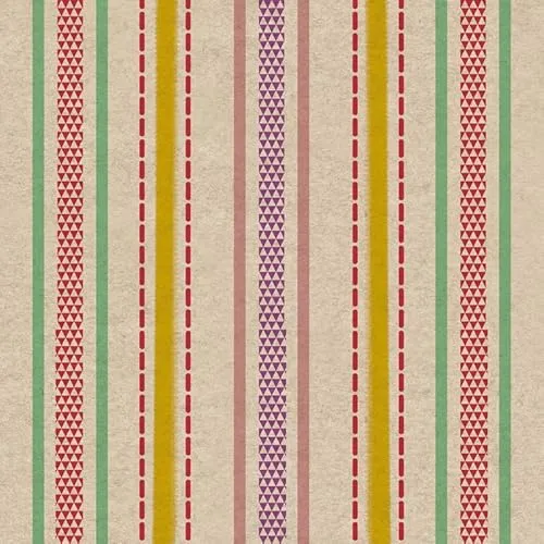 nachhaltige Servietten aus Recycling-Papier Muster Bunte Farbstreifen als Tischdeko. Papierservietten mit Motiv. Ökologisch nachhaltige Deko aus recyceltem Papier. 33x33cm 20