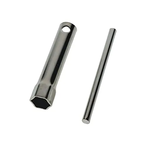 Zündkerzenschlüssel Steckschlüssel 21 mm Bordwerkzeug für Motorrad Moped Roller