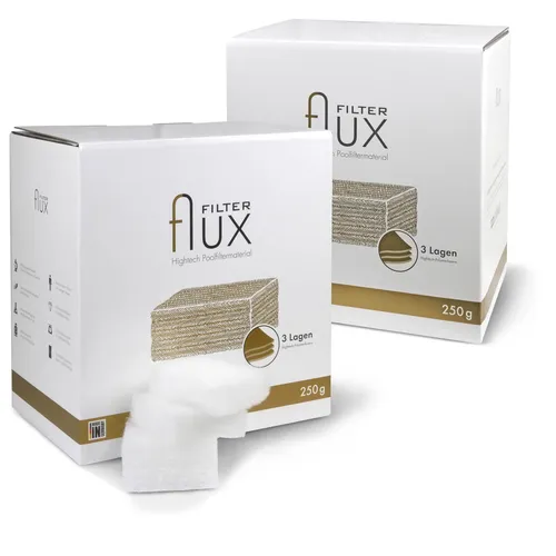 Pool Schwimmbad Filteranlagen Filteranlage Zubehör FLUX gold Professional 500g