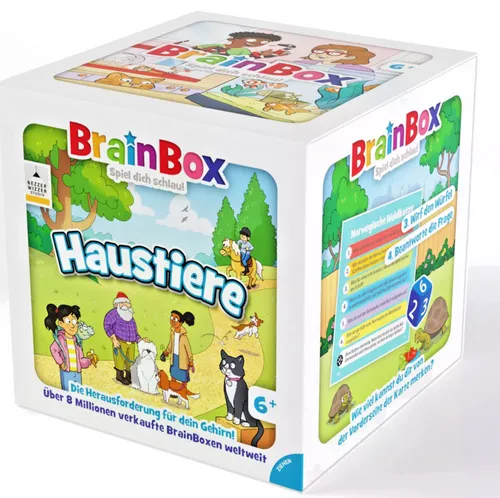 BRAIN BOX BZZBRPT0101DE Haustiere (d)  / Neu
