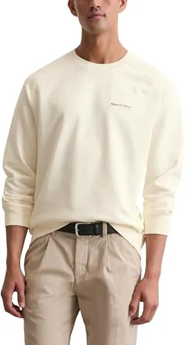 Marc O'Polo Sweatshirt mit Rundhalsausschnitt - Sweatshirt in regular fit mit Rückendruck, aus weicher Baumwolle für hohen Tragekomfort. Ideal für sportliche und legere Outfits.