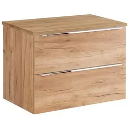 Petits-meubles Waschtischunterschrank 80 cm – Eichenoptik