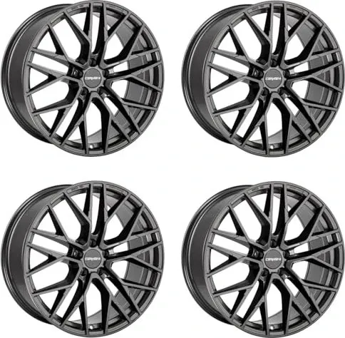 Ludwig 8 0x18 Alufelgen 5x112 ET45 MB66 6 20 in weiß von Carmani