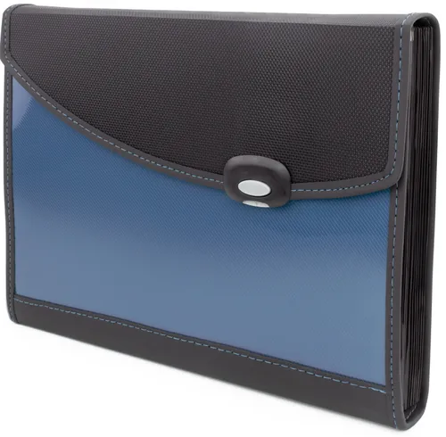 RAPESCO Fächermappe Designer DIN A4+ 7 Fächer blau