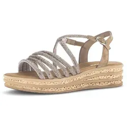 Gabor Damen Riemchensandalen in gold von Gabor