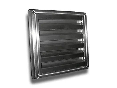 Edelstahl Lüftungsgitter Wetterschutzgitter Abluftgitter starr Ø 80-150 mm