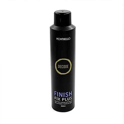 MONTIBELLO Haarspray ohne Gas Decode Finish Fix Plus (250ml) - Das MONTIBELLO Haarspray ohne Gas sorgt für langanhaltenden Halt und glänzende Ergebnisse. Ideal für kreatives Styling und perfekten Halt über den ganzen Tag hinweg. Inhalt: 250 ml, für professionellen Einsatz geeignet.