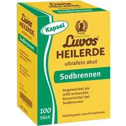 Luvos Heilerde ultrafein akut Sodbrennen Kapseln 100 St von Luvos