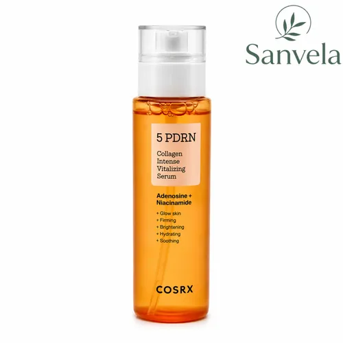 COSRX 5 PDRN Collagen Intense Vitalizing Serum - Feuchtigkeitsspendendes Serum mit 5 PDRN und niedermolekularem Kollagen für ein strahlendes Hautbild. Ideal für die tägliche Pflege und zur Unterstützung einer gleichmäßigen Hautstruktur.