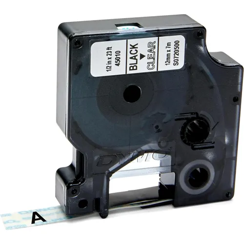 Dymo S0720500 (1.20 cm, Schwarz) (S0720500) von DYMO