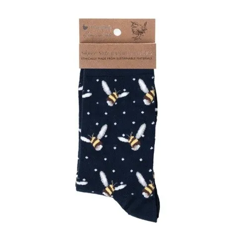 Wrendale Damen-Socken Bienen von Wrendale Designs